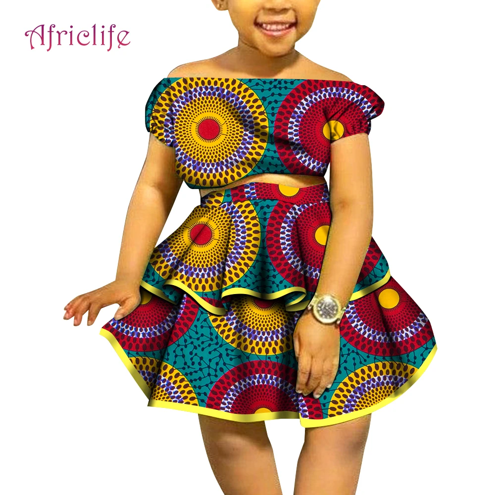 NewAfricanClothesForKidsGirlsChildrensTrendyWearsBeautiful