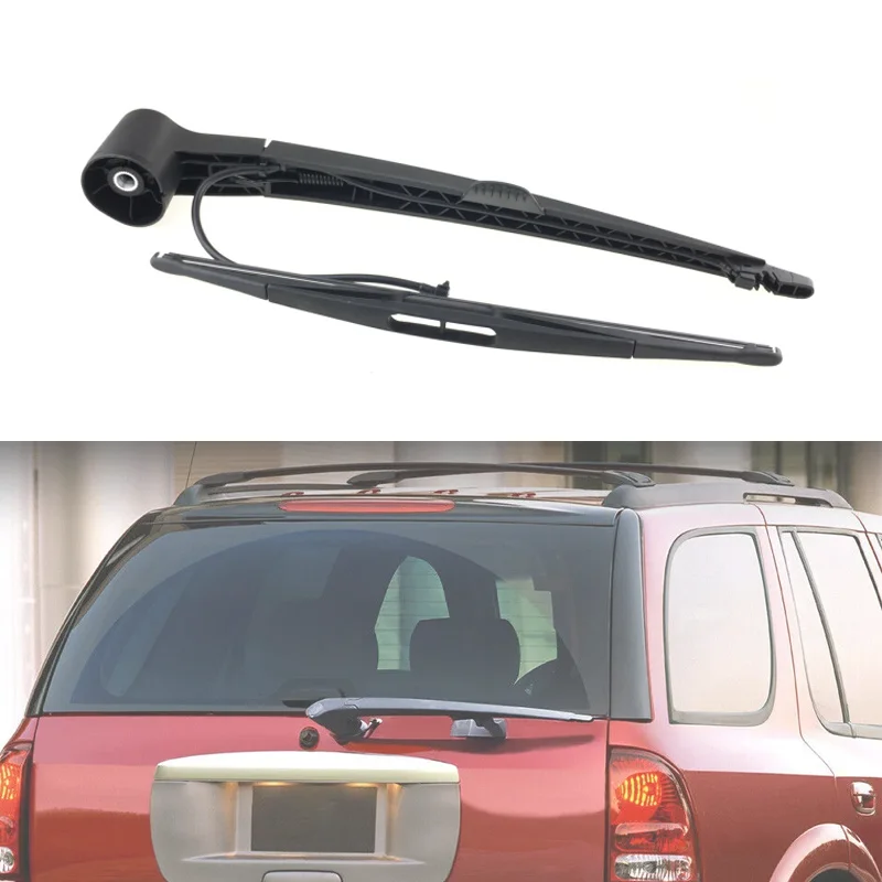 Rear Windshield Wiper Arm & Blade for GMC Envoy Chevrolet Trailblazer Buick Rainier 2007 2008 2009 15232653 15137927 2