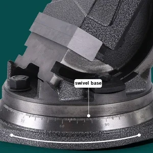 125mm 90° Winkelverstellung 360° ° Drehbarer Schraubendreher, Schmuckwerkzeuge für Fräsen, Bohrmaschinen und die Bearbeitung von Präzisionsteilen – Detail 2