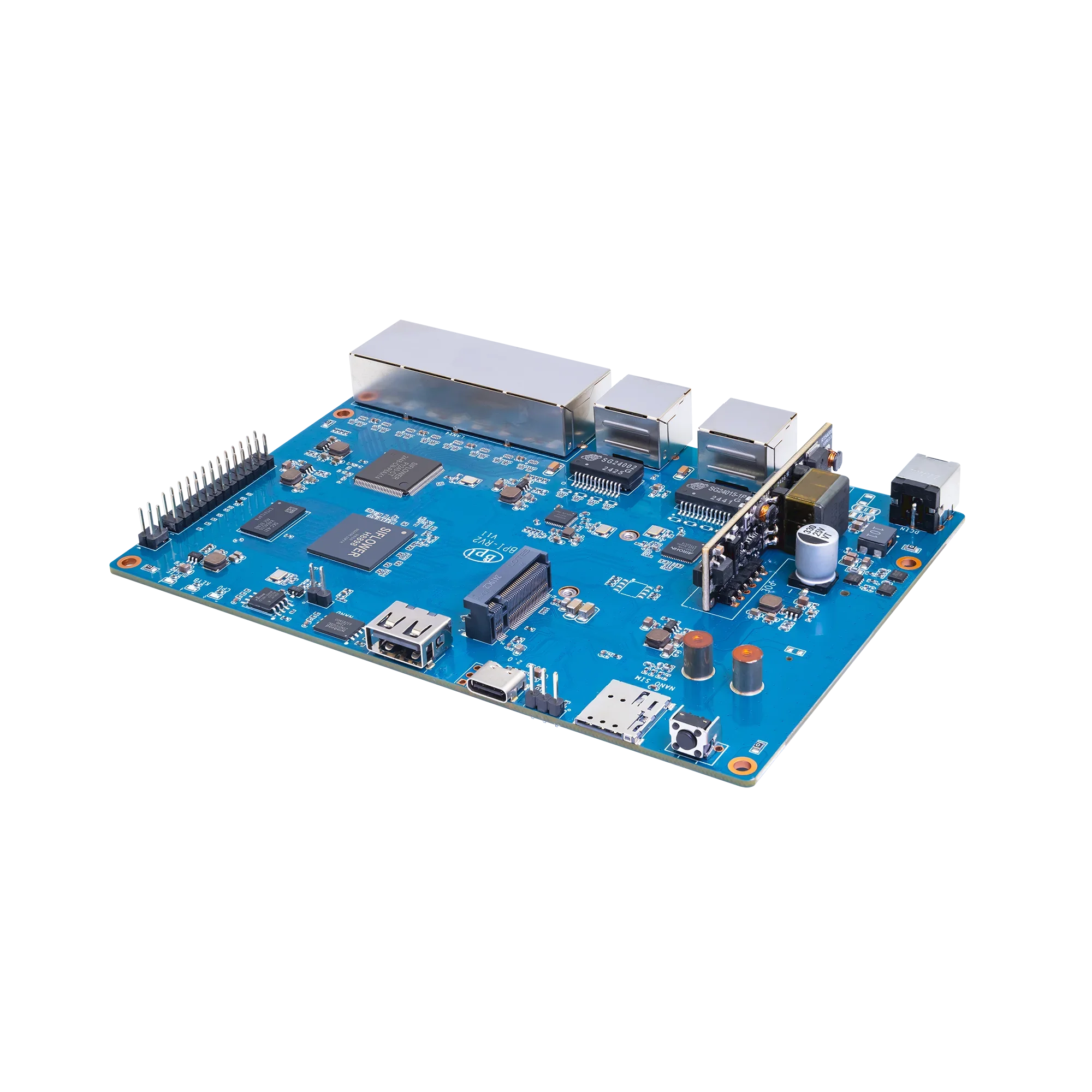 BPI-RV2 �ٳ��� ���� 4�ھ� RISC-V ���μ��� ���ö�� SF21H8898 512MB DDR3 16MB SPI NOR �÷��� RTC Risc-V ����Ʈ���� ����