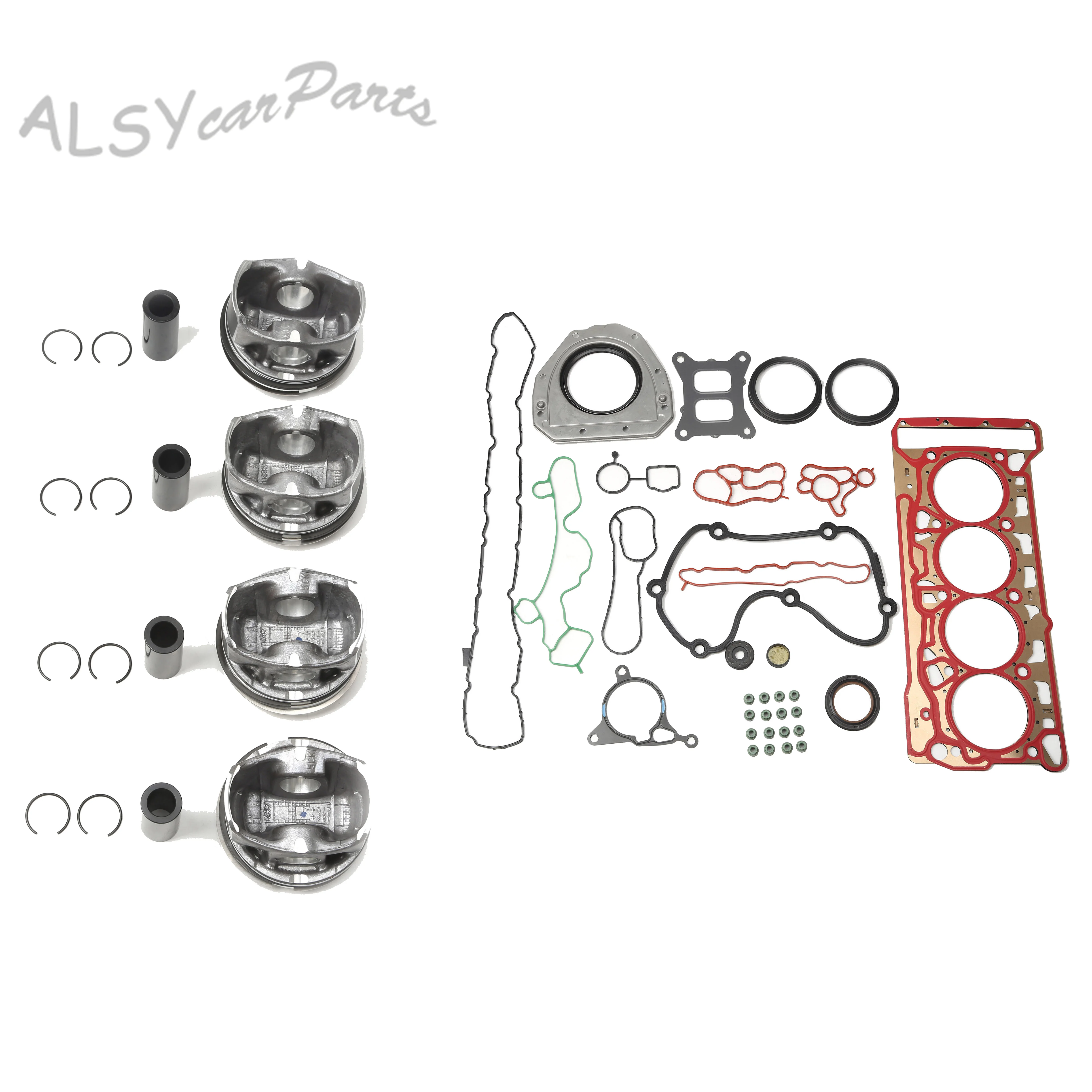

Engine Repair Kit Pistons and Gaskets For AUDI A4 B8 A5 Seat EXEO ST Skoda SUPERB II VW GOLF VI CC B7 06K107065BF 06K103383K