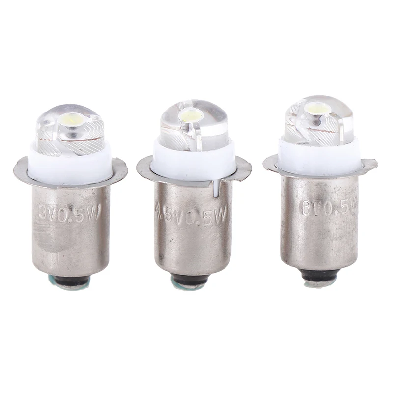 P13.5S 0.5w 3v 4.5v 6v LED Miniature Lamp For Flashlight Replacement Bulb Torches Work Light