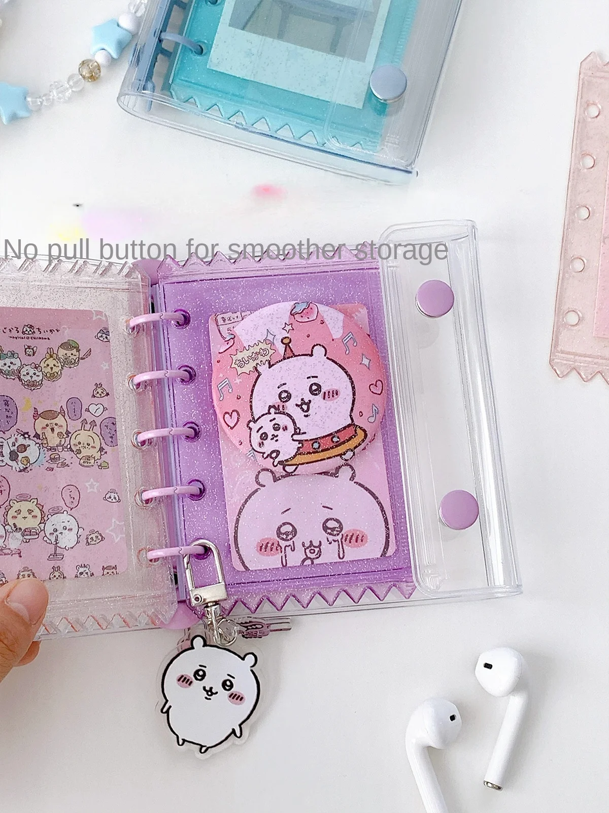 M5 5Holes Candy Colorful Binder Pocket Image 4