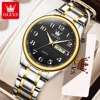 OLEVS Brand Men's Watch Quartz Watch Calendar Week Waterproof 5567