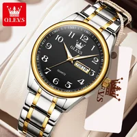 OLEVS Brand Men's Watch Quartz Watch Calendar Week Waterproof 5567