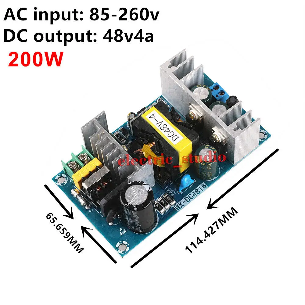 Ac110V 120V 220V 230V A 48V 4A Modulo Di Alimentazione Scheda Interruttore Ac-Dc Scheda Di Alimentazione Interruttore