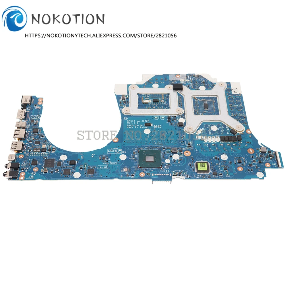 M01207-601 M01207-001 M02065-601 GPC72 LA-J672P For HP Omen 17-CB