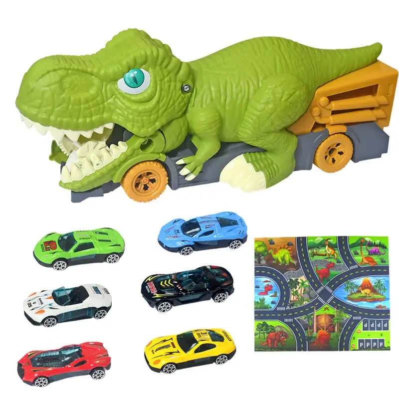 

Динозавр, грузовик, экскаватор, Инженерная модель автомобиля, игрушка, обучайте во время игры и получите забавное внимание вашего ребенка и