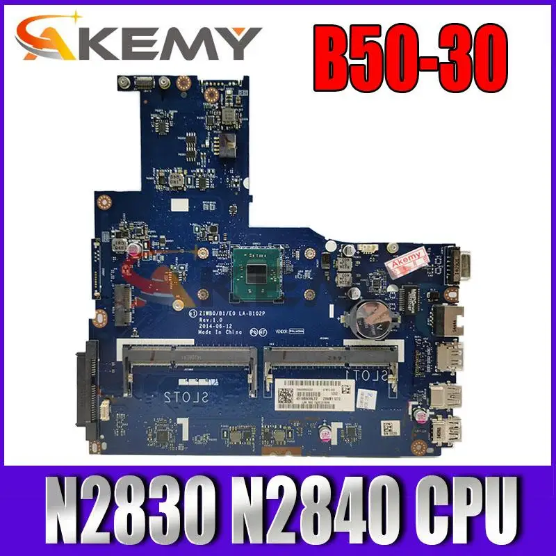 Абсолютно новая материнская плата ZIWB0/B1/E0 REV: 1 0 LA-B102P для ноутбука Lenovo ПК с