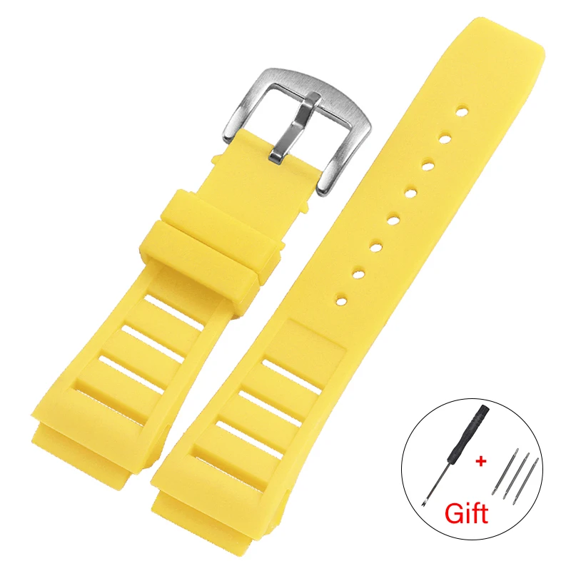 רצועת שעון גומי עבור richard 21 מ "מ * רצועת ספורט סיליקון רך 17 מ" מ