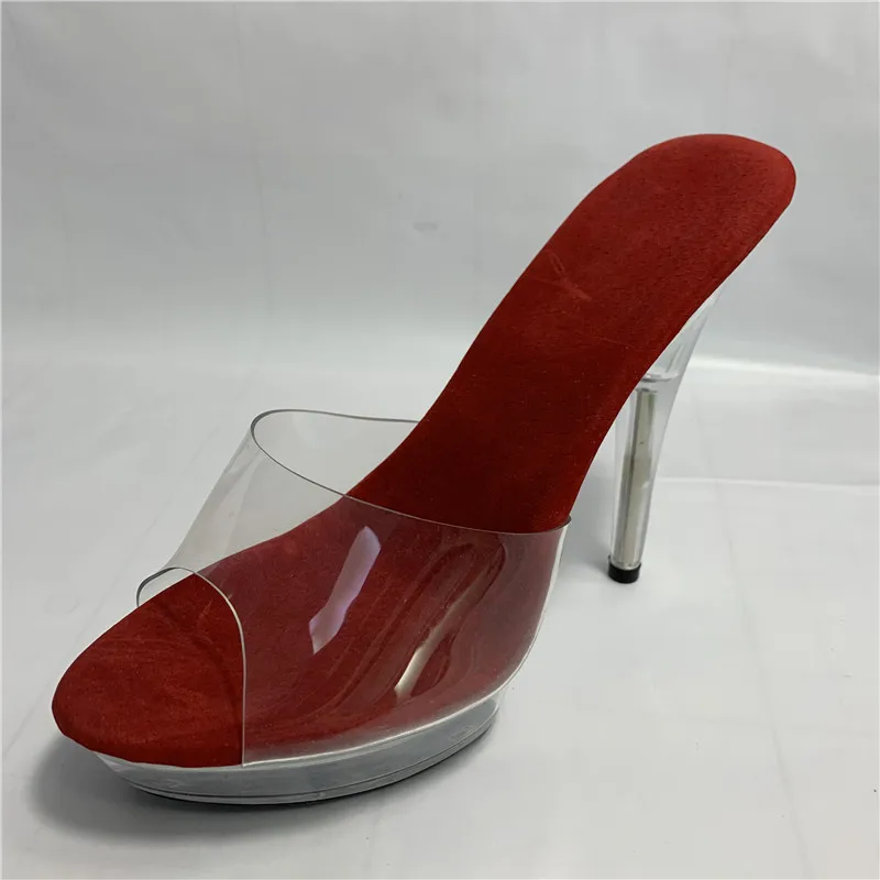 13 cm sexy high heels, new crystal soles women stage sexy catwalk performance dance shoes