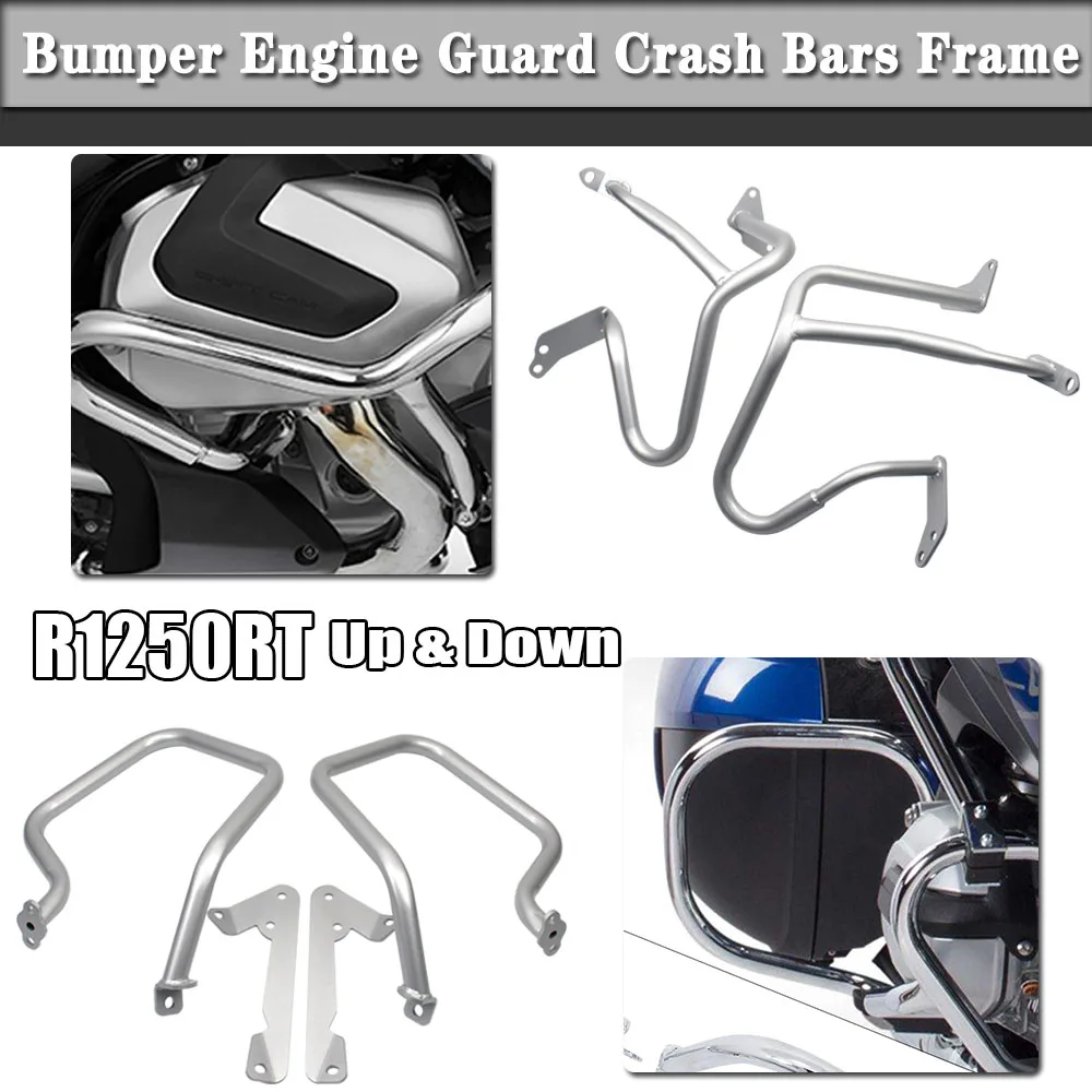 For BMW R1250RT R1250 RT R 1250 RT 20182022 Highway Front&Rear Engine Guard Side Saddlebag