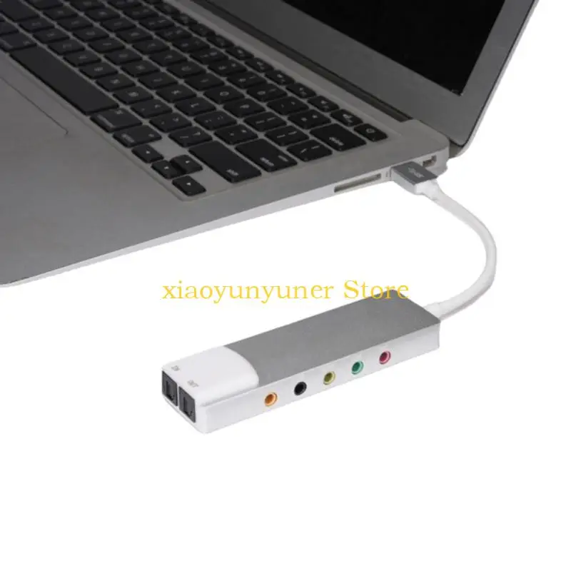 PC용 전이중 재생 및 녹음 기능을 갖춘 P9JB 다중 채널 USB 외부 사운드 카드 변환기