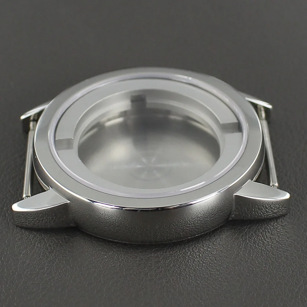 Roségold 42mm Uhrengehäuse Edelstahl Uhrenzubehör für ETA 2824 PT5000 Uhrwerk 34,5mm Zifferblatt Saphirglas – Detail 6