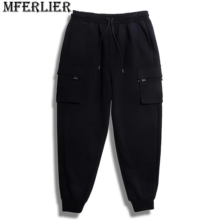 Men Cargo Pants Pockets Casual sports sweatpants Safari Style out door elastic Pants plus size 8XL 140kg,casual sweatpants,men casual pants,cargo pants,military cargo pants