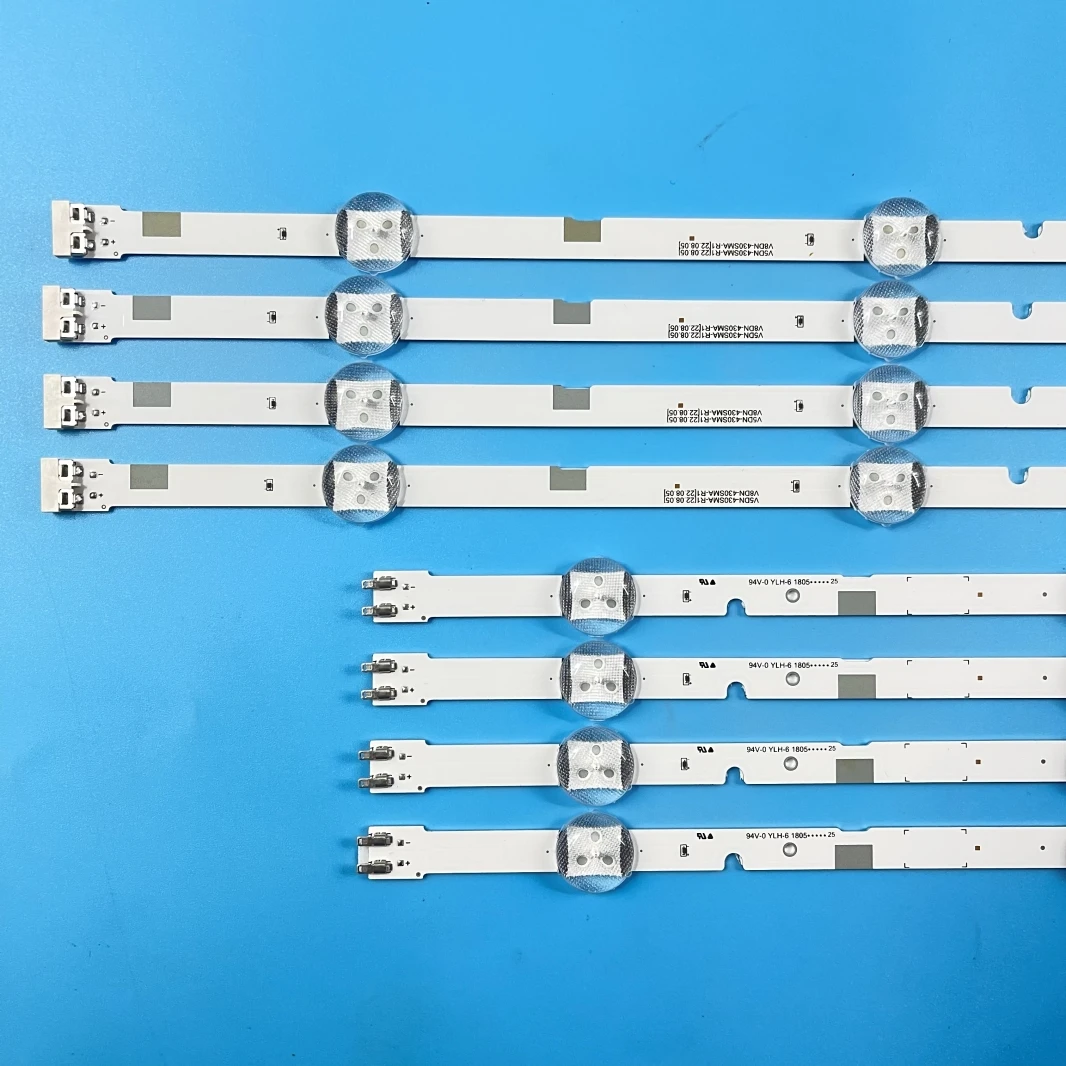 LED Backlight Bar For V8DN-430SMA-R0 430SMB UE43N5300AU UE43N5000 UN43J5290 UN43T5300 BN96-46570A 46571A HG43AD570SJXXZ led light led light bar