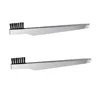 3 PCS Bevel Angle Eyebrow Clamps Make up Stainless Steel Tweezers Tool 6