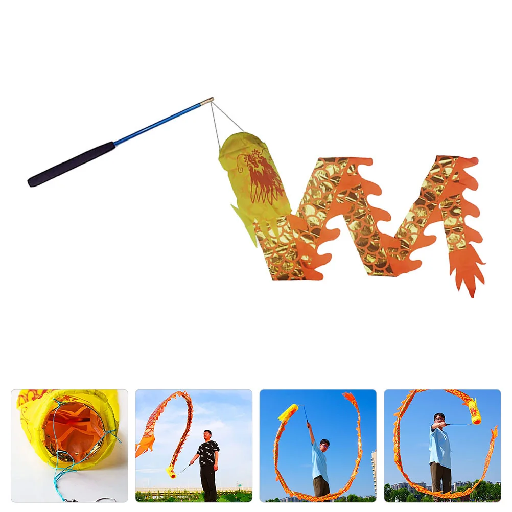 

1 Set Dragon Dance Ribbons Kids Dance Wands Gymnastics Dance Streamers
