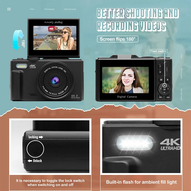 4K Digital Camera 6