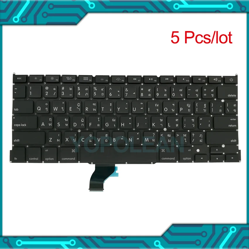 5Pcs/lot New Thailand Thai Keyboard For Macbook Pro Retina 13&quot A1502 2013 2014 2015 Years | Компьютеры и офис