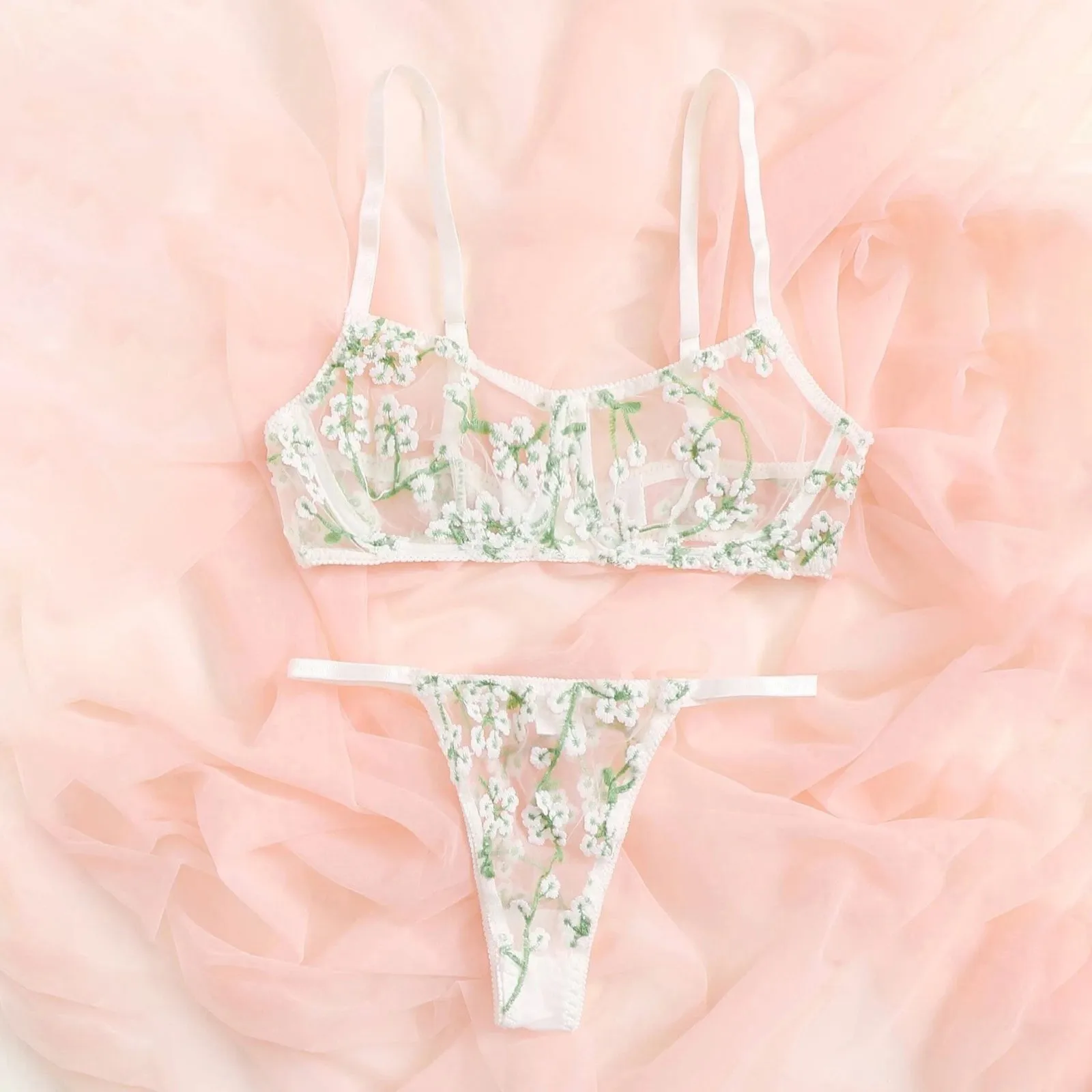 BH Sexy G-String Tanga Dessous-Set für Frauen Plus Size Nachtwäsche Unterwäsche Dessous-Sets für Frauen Sexy Ropa Interior_voghion.com