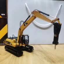  Diecast 1:50 Scale CAT320DL Crusher Excavator Alloy Construction Machinery Model Collection Souvenir Ornaments Display 