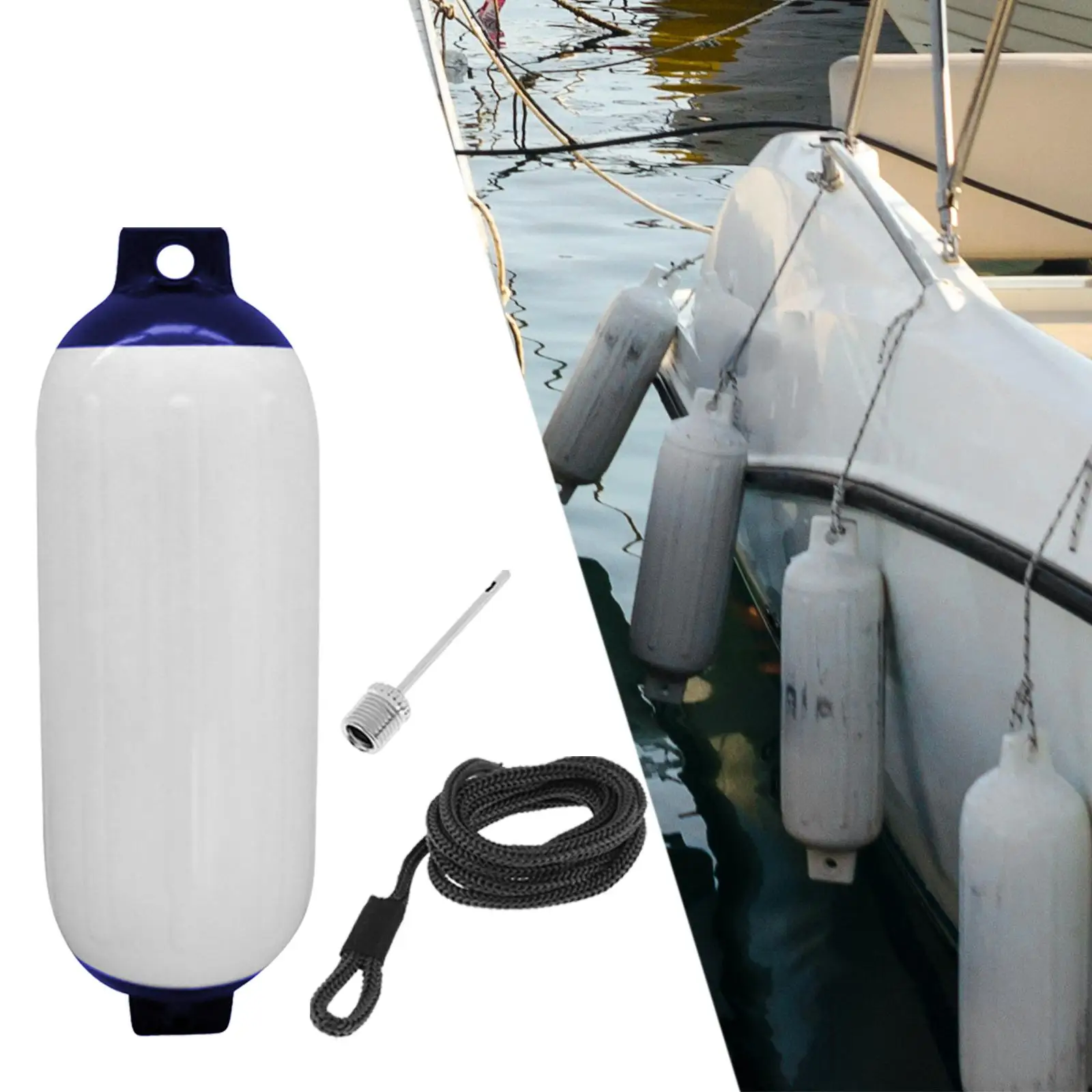 Boat Bumpers Fenders Boat Accessories Marina Dock Protector Boat Bumpers  for Docking Sailboats Pontoon Yachts Fishing Boats - AliExpress