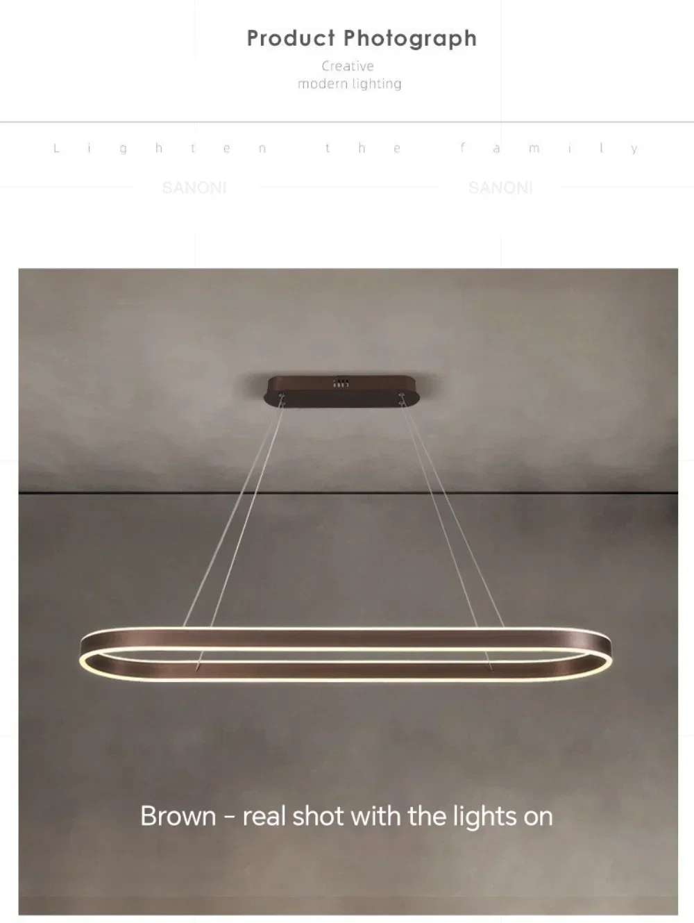 Modern LED Pendant Light For Living Dining Room Kitchen Hotel Bedroom Ceiling Chandelier Indoor Home Decoration Lighting Fixture