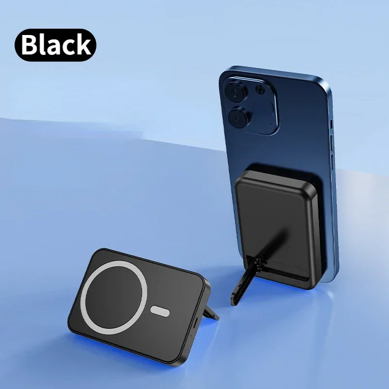 50000mAh Large Capacity Portable Magnetic Power Bank Wireless Charging Charger External Battery 20W PD Fast Charging for iPhone 6