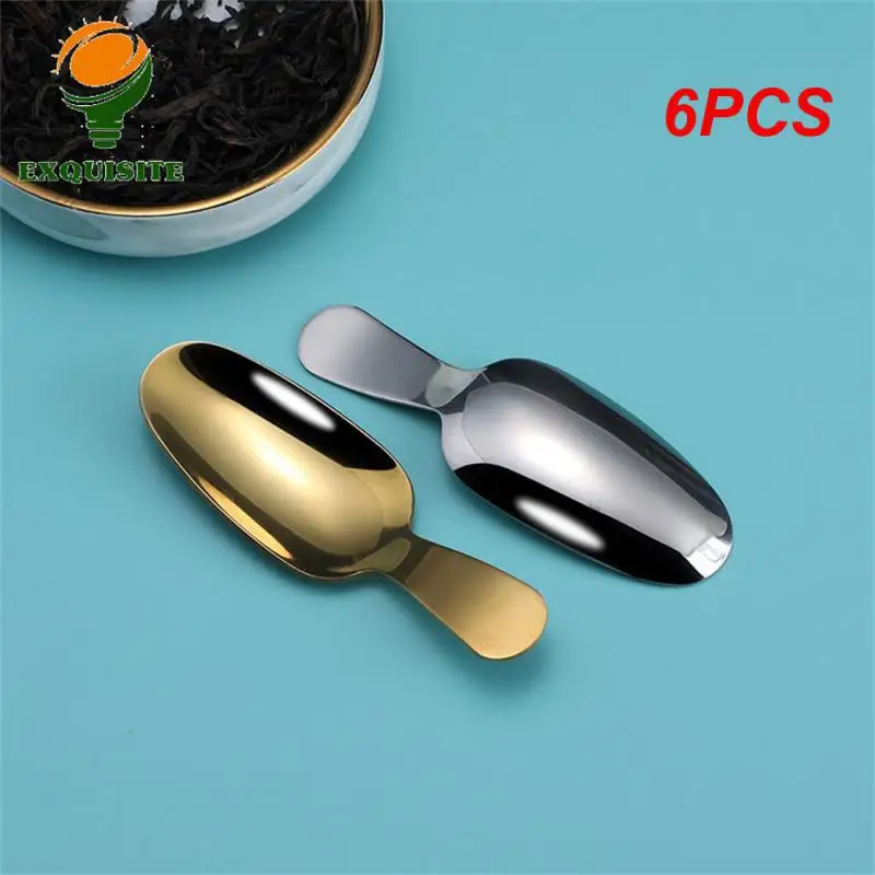 

6 шт., ложка для кофе, из нержавеющей стали