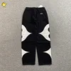 Black Blue Loose Casual Patchwork Jeans Pants Men Woman Best Quality Hip Hop THUG CLUB Trousers Retro High Street 5