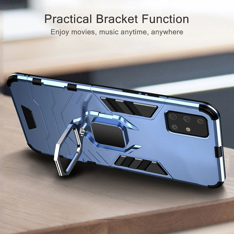 Shockproof Silicone Bumper Magnetic Phone Case - Full Protective Cover