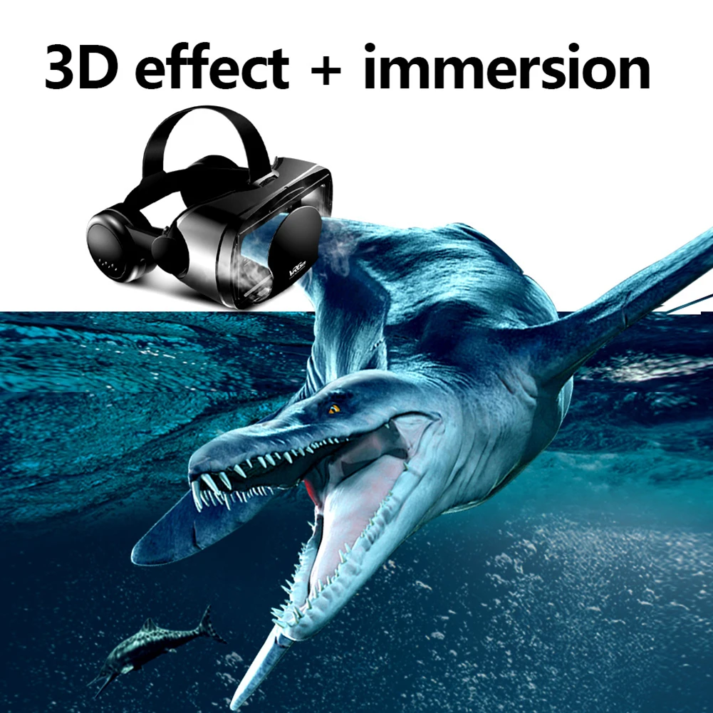 Lunettes de réalité virtuelle originales VRG PRO+ 3D Avec Télécomande-6