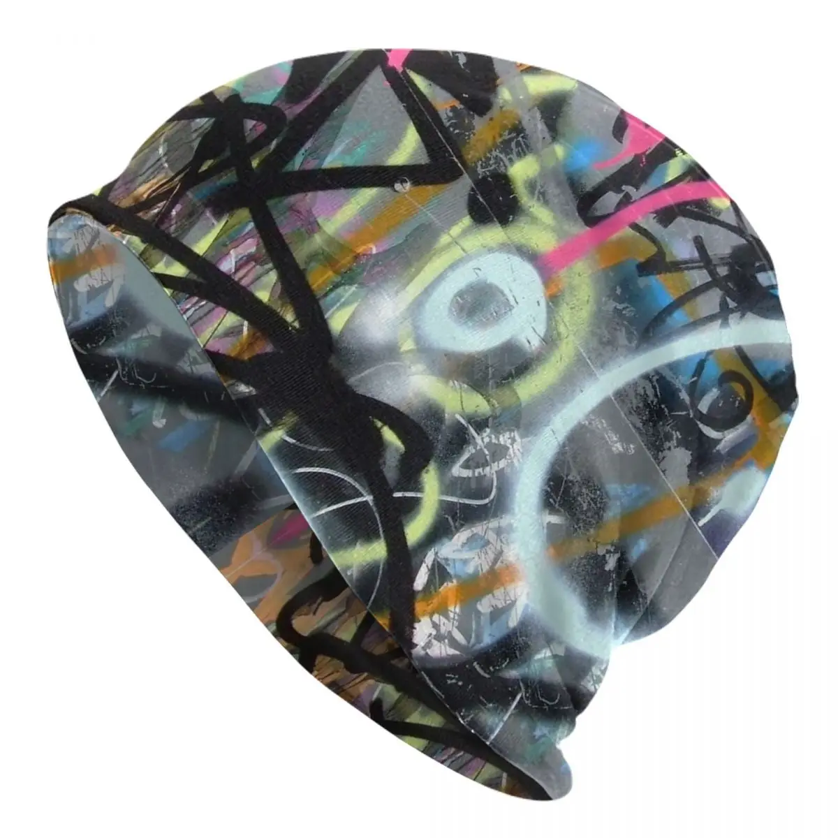 

Hip Hop Cap Graffiti Hip Hop Unisex Street Skullies Beanies Hats Summer Warm Thermal Elastic Bonnet Hats