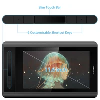 XPPen Artist 12 Graphics tablet Drawing Tablet Drawing Monitor 1920 X 1080 HD IPS with Shortcut Keys and Touch Pad(+P06) 2