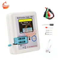 LCR-TC1 Transistor Tester TC1 TFT Diode Triode Capacitance Resistor Meter LCR-T6 TC1 NPN PNP MOSFET 1