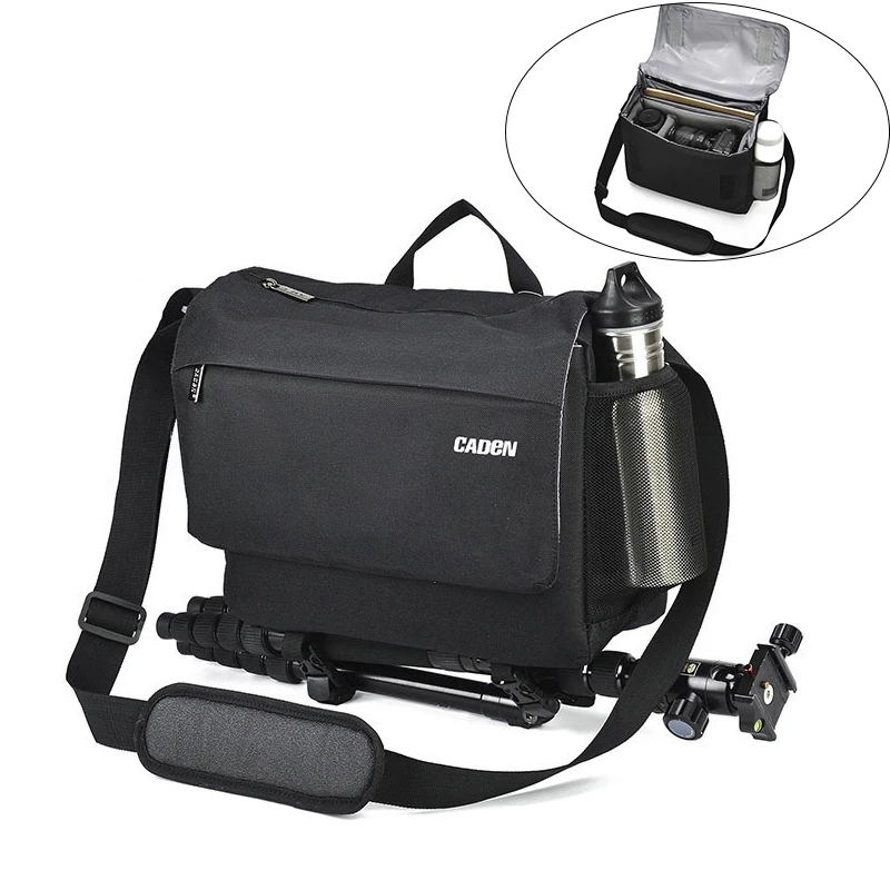 CADeNDSLRCameraShoulderBagsLargeCapacityCanvasSlingBagfor