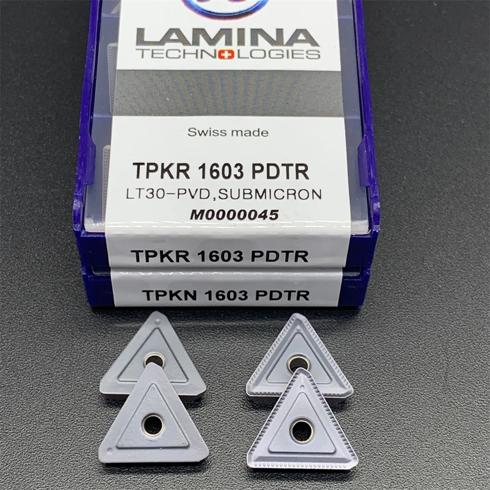 Lot De 10 Plaquettes De Fraisage TPKN 16 03 PDSR Avec Porte-plaquette NT40 - Neuf