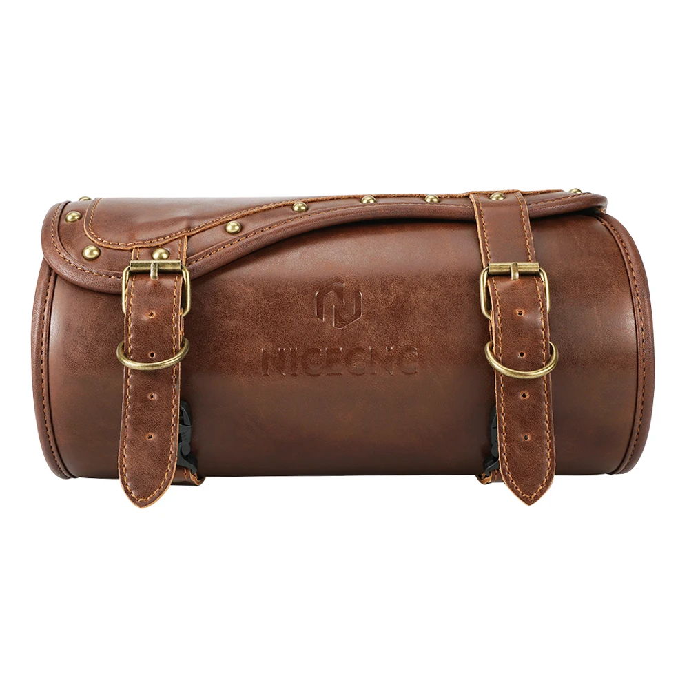 NICECNC Für Harley Davidson Dyna Vintage Ledertasche Dual Gepäck Motorrad Wasserdichte Motorrad Aufbewahrung Satteltasche – Detail 11