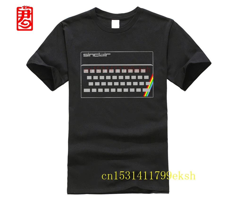 Hot Deals Sunlight Zx Spectrum T Shirt Per Uomo Zx Spectrum Pc Tee Shirt Per Uomo Novità T-Shirt Tinta Unita Uomo Sunlight