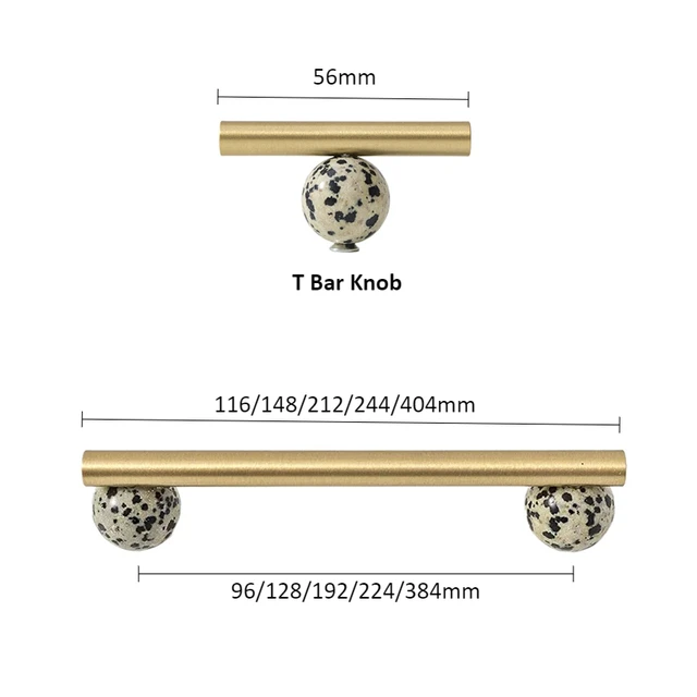 Tinyhob Nordic Art Handle/หินอ่อนธรรมชาติ + ทองเหลืองจับและลูกบิดลิ้นชักดึงKnobsตู้ครัวสีชมพูเฟอร์นิเจอร์ฮาร์ดแวร์ 2