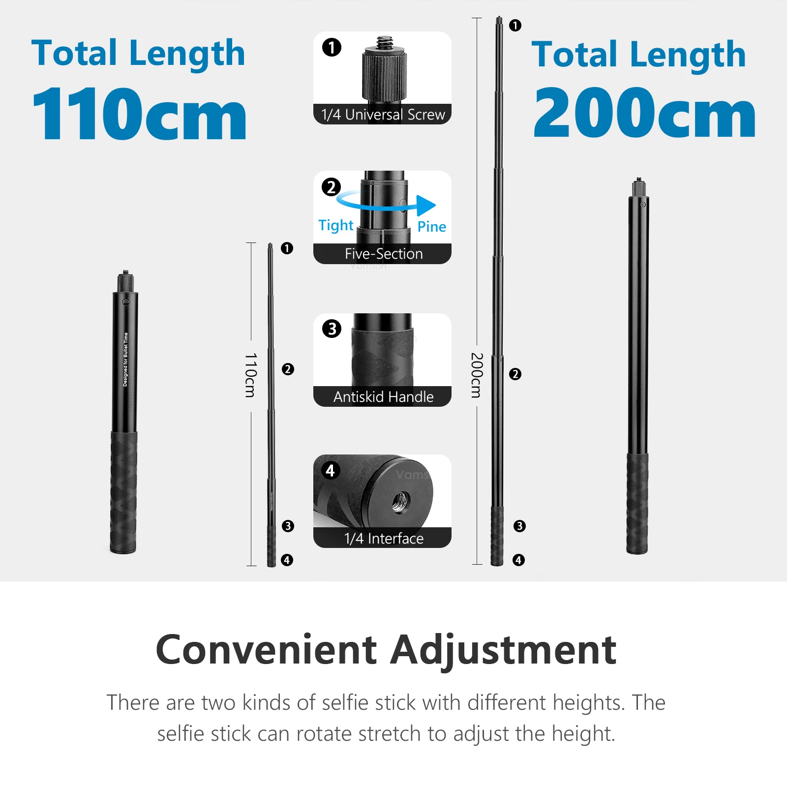 Vamson for Insta360 One X3 Motorcycle 3rd Person View Invisible