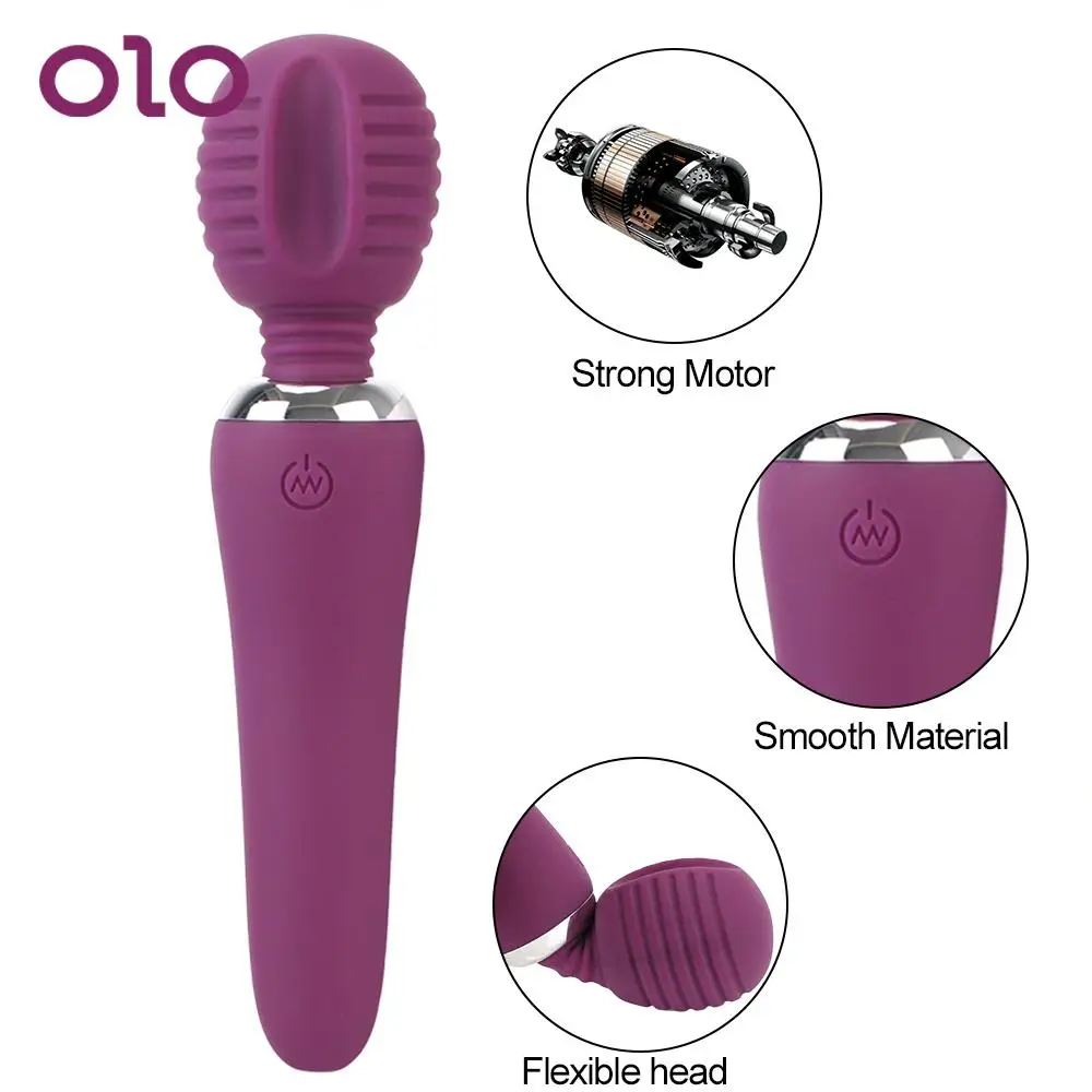 G-Punkt-Massagegerät 10 Geschwindigkeiten Sex Shop Erotik Super Leistungsstarke Klitoris Nippel Stimulator Sexspielzeug für Frau Magic W_voghion.com