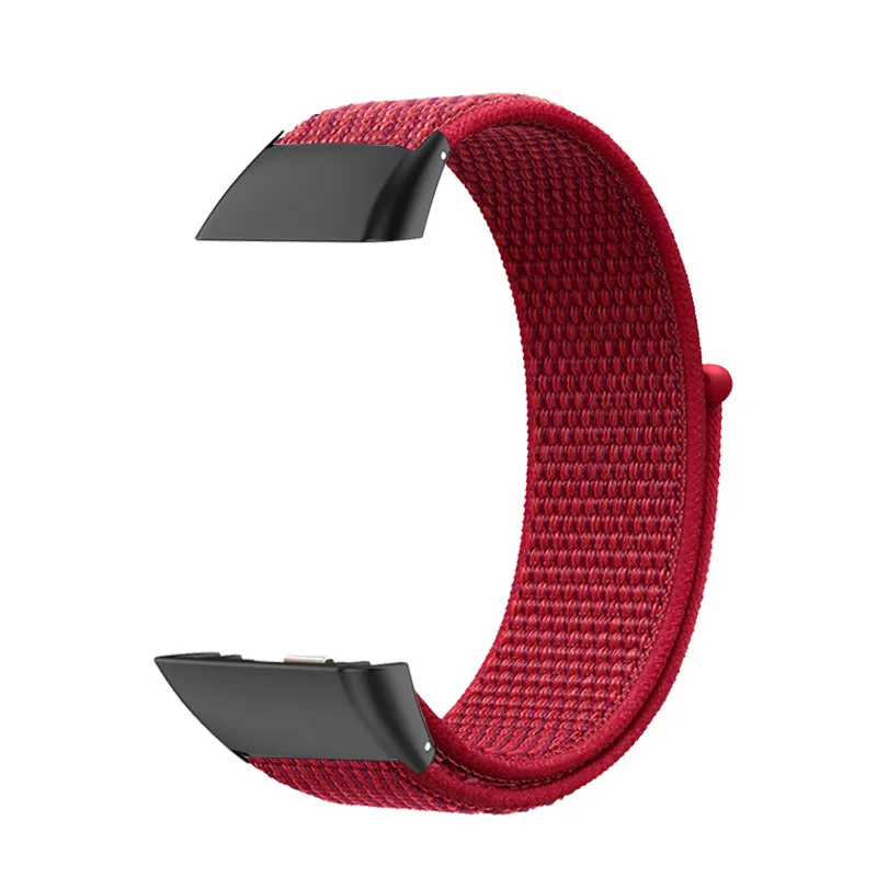 Nylonarmband für Huawei Band 6/6 Pro, Huawei Band 6 Smartwatch, Ersatzarmband, atmungsaktives Sportarmband, Honor Band 6. – Detail 14