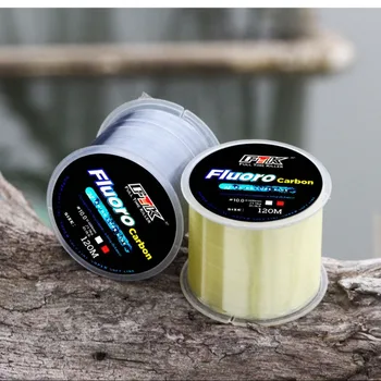 Transparent 120m Nylon High elastic Tackle Fishing Bait Line 1