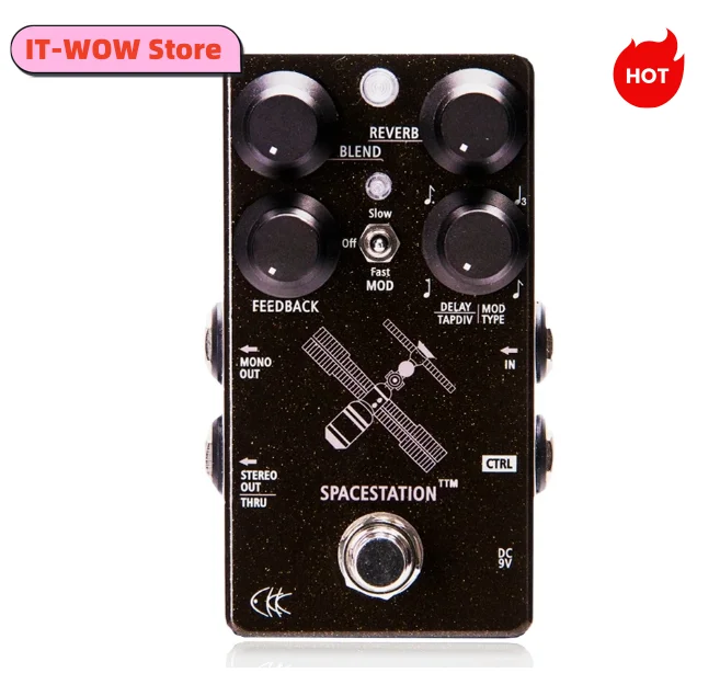 

CKK электронная космическая станция TTM stereo с реверберацией и управлением тампо и модуляцией