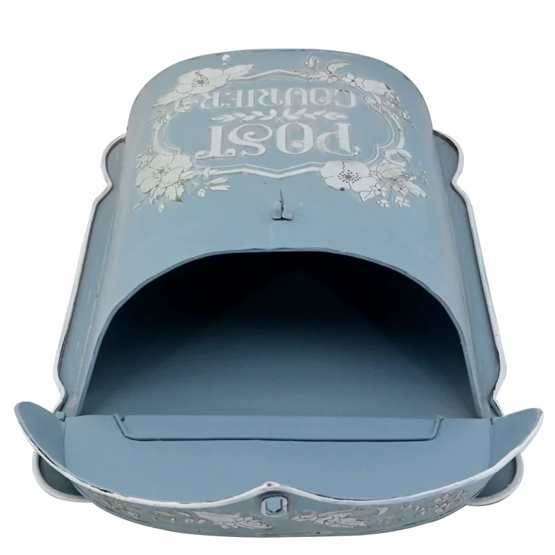 Vintage Outside Mailboxes Letter Box Metal Wall Mounted Post Box Farmhouse Post Decoration Crafts Santa Mailbox bluetooth earbuds wireless earphones wireless headphones