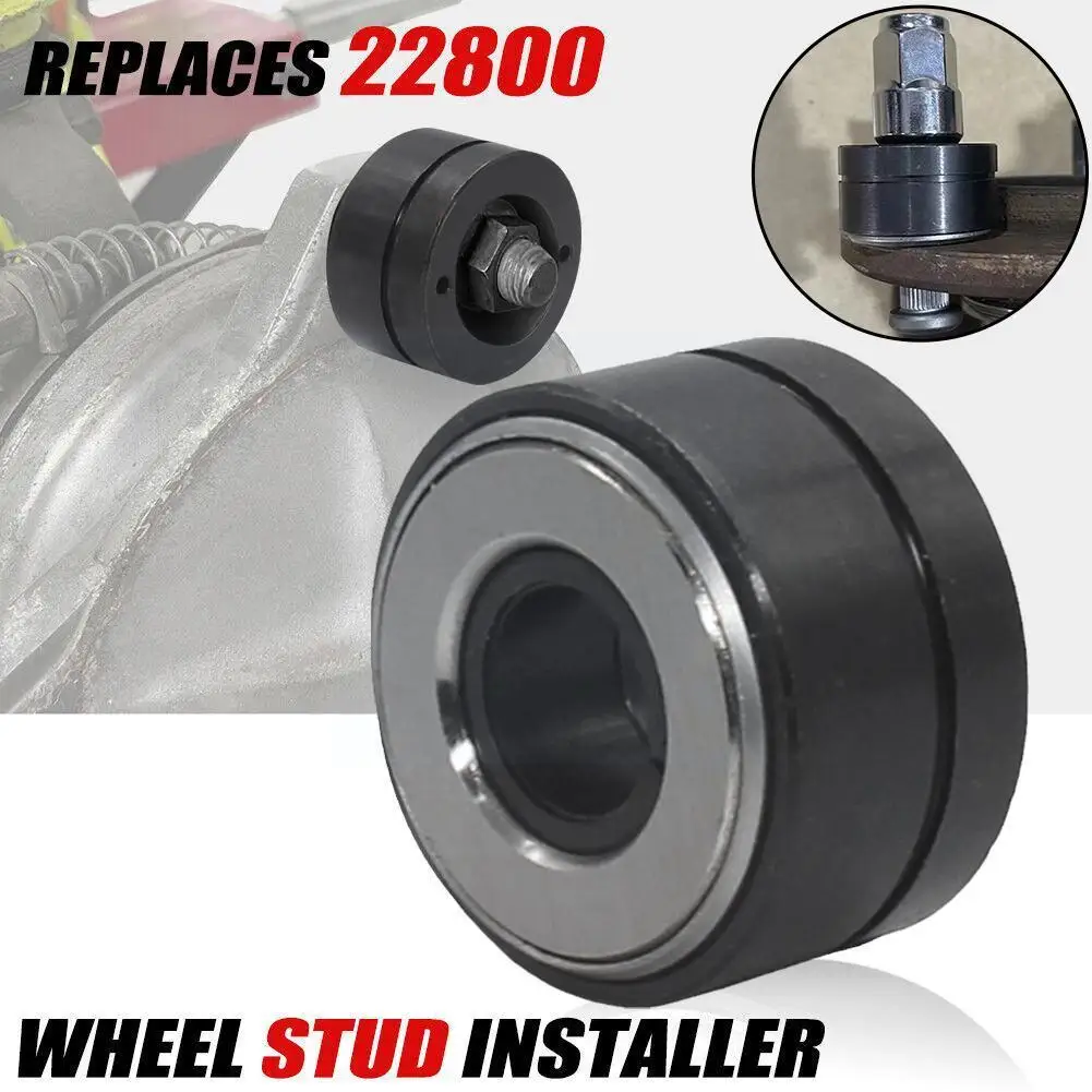 

22800 Wheel Stud Installer Replace Most All Automotive Wheel Compatible Truck Tire Studs and Tool Light-Duty Stud K8Y1