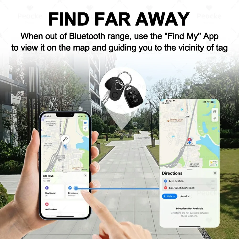 안드로이드 분실 방지 스마트 위치 태그 GPS 트래커 블루투스 로케이터는 Google Find Hub와 호환됩니다. 애완동물, 어린이, 가방, 지갑, 물건 찾기