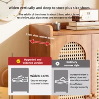 Vertical multi-layer shoe rack, household large capacity living room storage, entrance cabinet, multifunctional storage rack 3